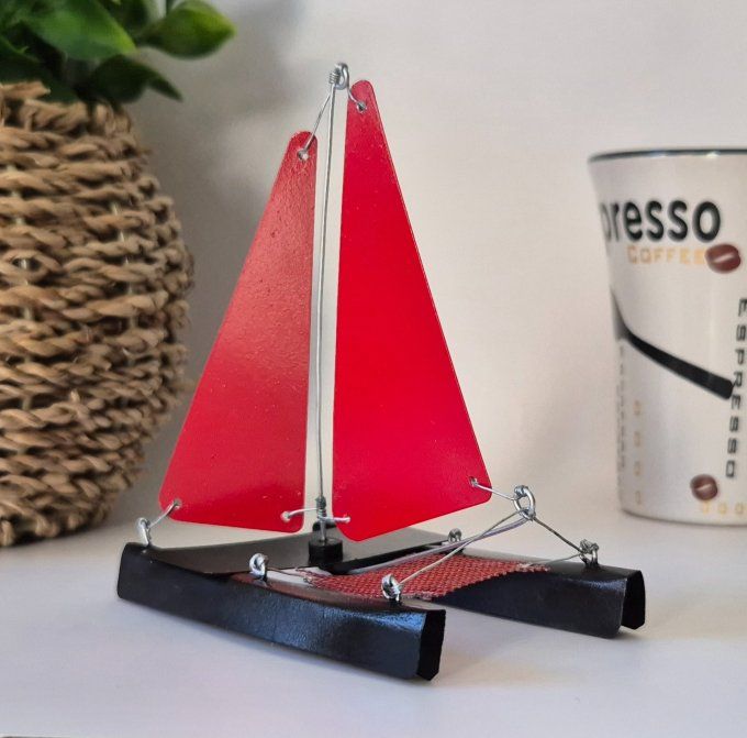 Bateau miniature de type catamaran